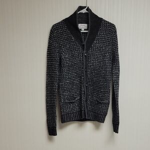 Rag & Bone X Neiman Marcus Black/grey/white Cardigan, Women's XL